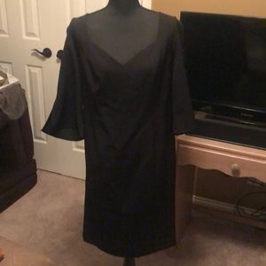 Sexy Ashley Graham black dress 16W